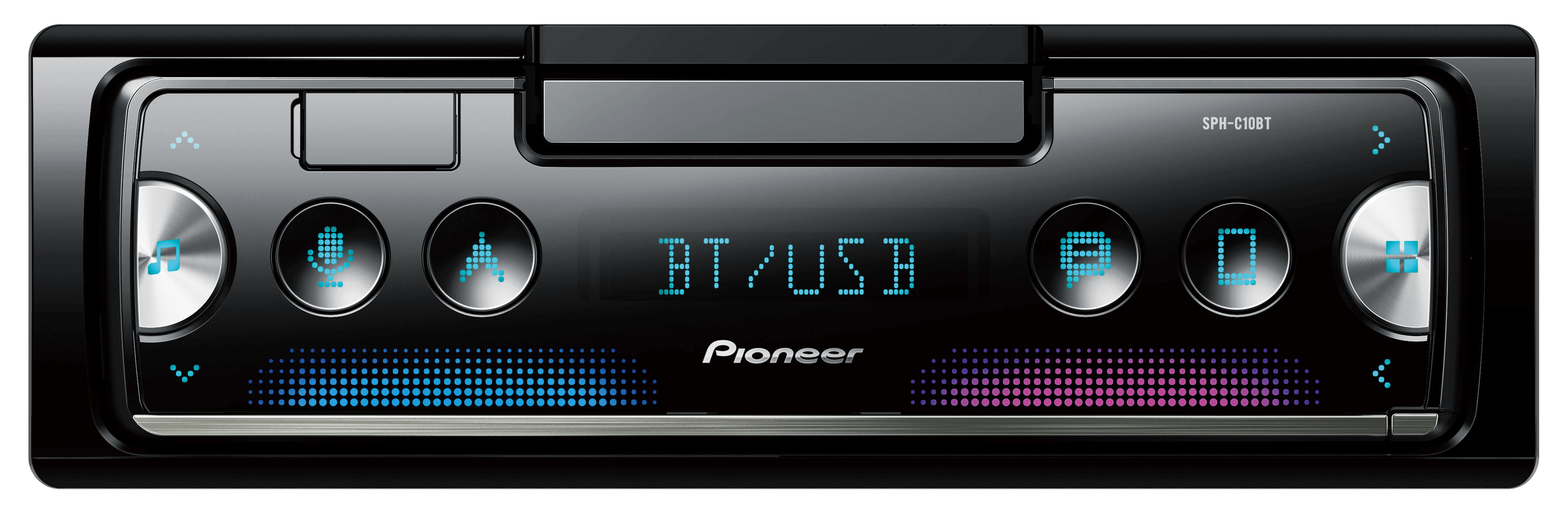 Auto estereo Pioneer, Bluetooth CD, U SB, MP3, iPod, Aux, 2RCA